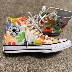 Converse All Star Hightop Floral Print_Garden Party